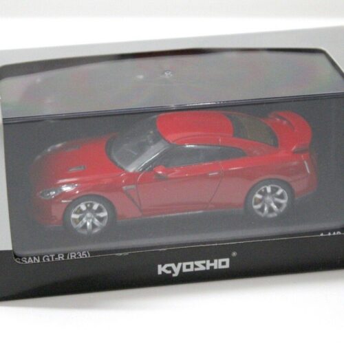 1:43 Kyosho Nissan GT-R R35 Vibrant red 2008