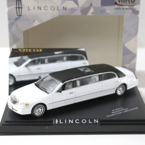 1:43 Vitesse Lincoln Town Car Limousine white / black roof