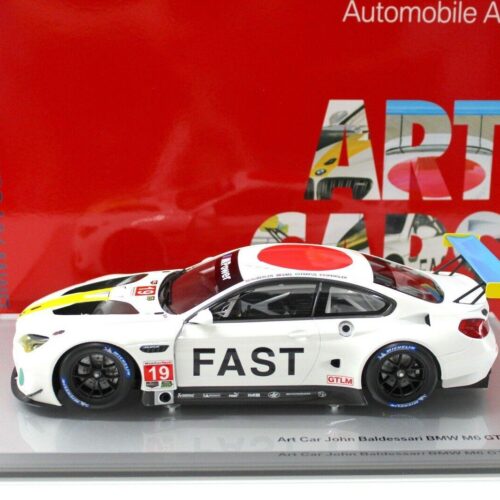 1:18 Kyosho BMW M6 GTLM 2016 ART CAR John Baldessari DEALER VERSION