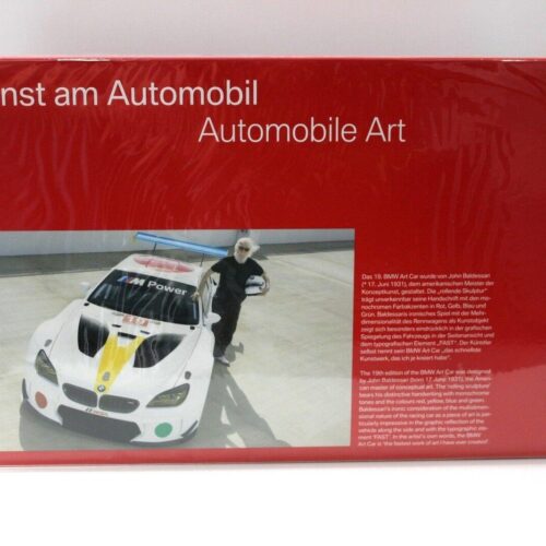 1:18 Kyosho BMW M6 GTLM 2016 ART CAR John Baldessari DEALER VERSION - Image 6