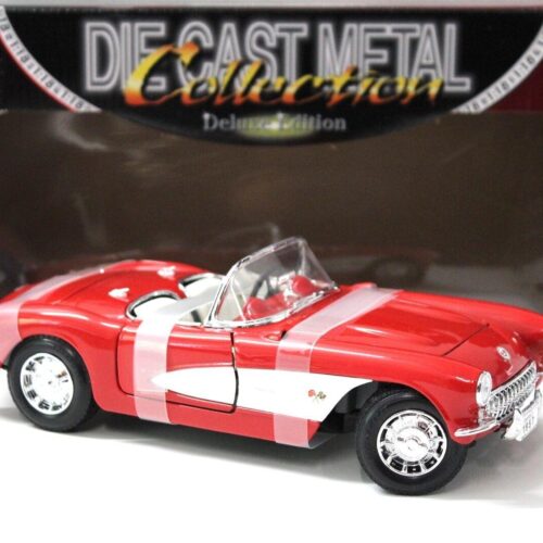 1:18 Yatming Chevrolet Corvette 1957 red/ white
