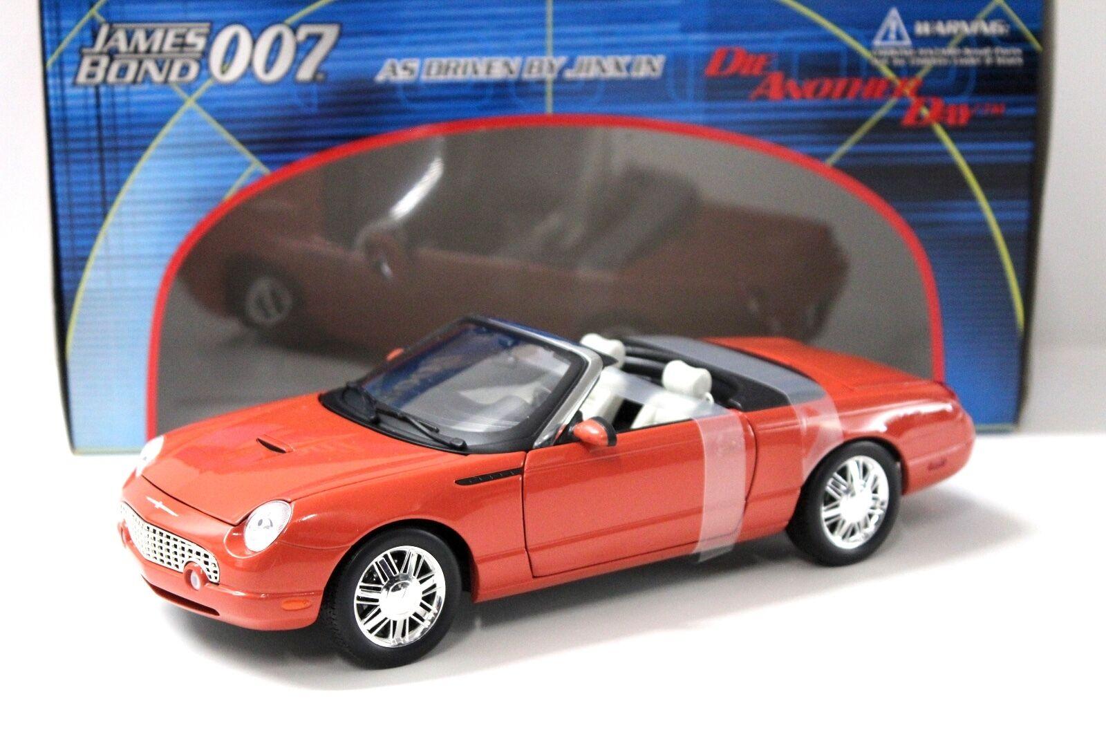 ID 42753 orig.jpg 1:18 Beanstalk Ford Thunderbird James Bond 007 red