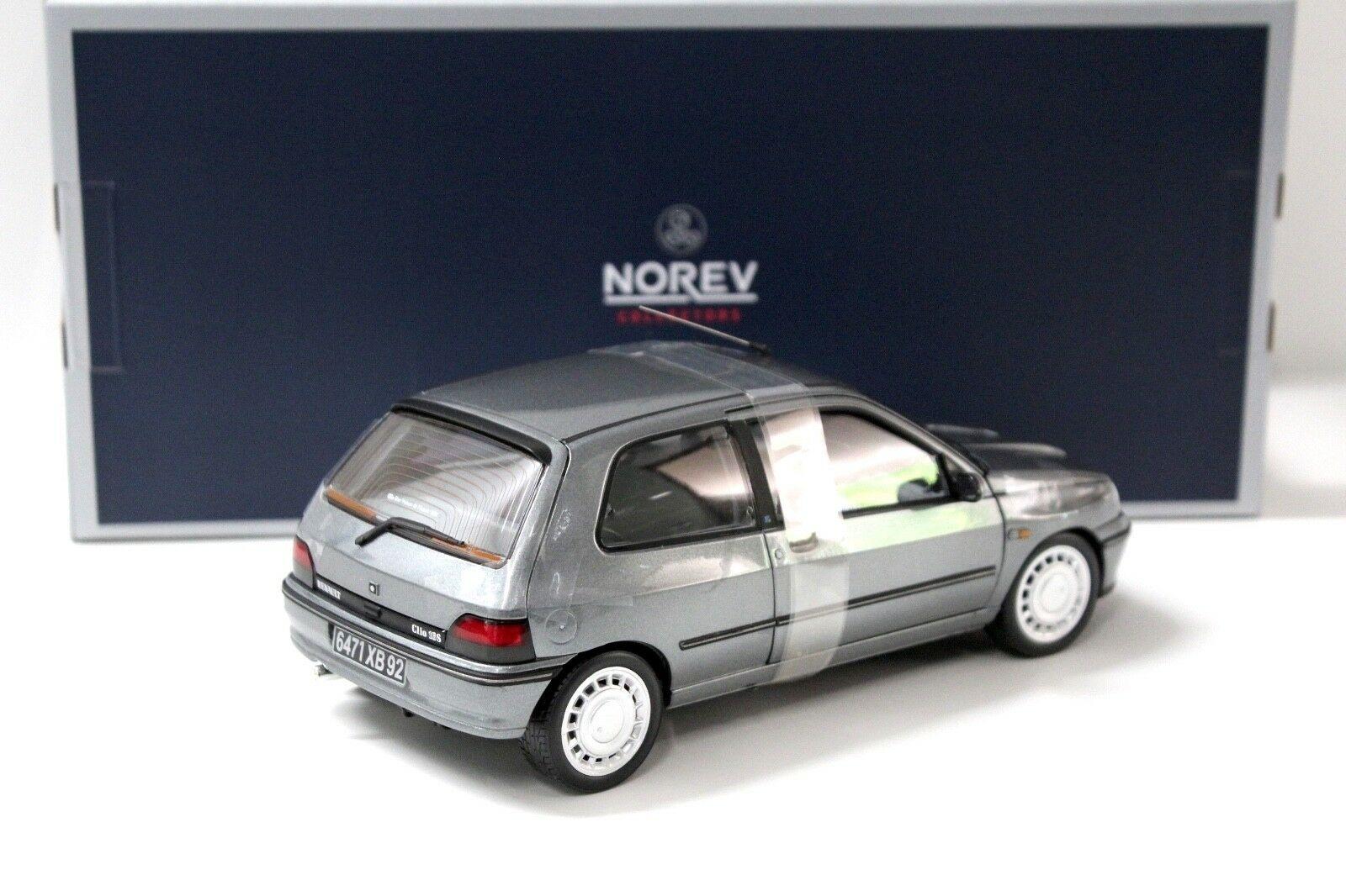 1:18 Norev Renault Clio 16S 1991 grey