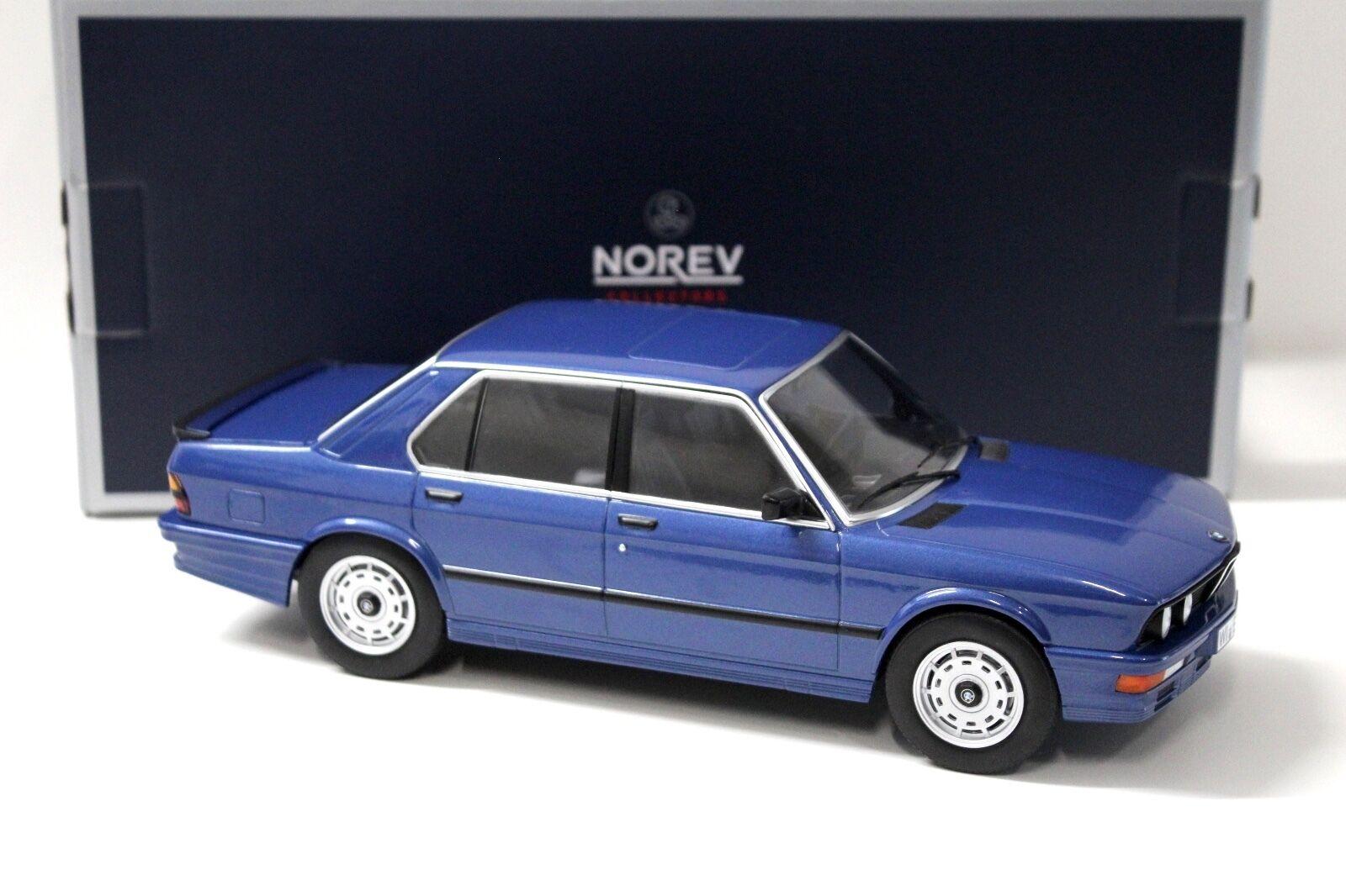 1:18 Norev BMW M535i E28 Sedan blue 1987
