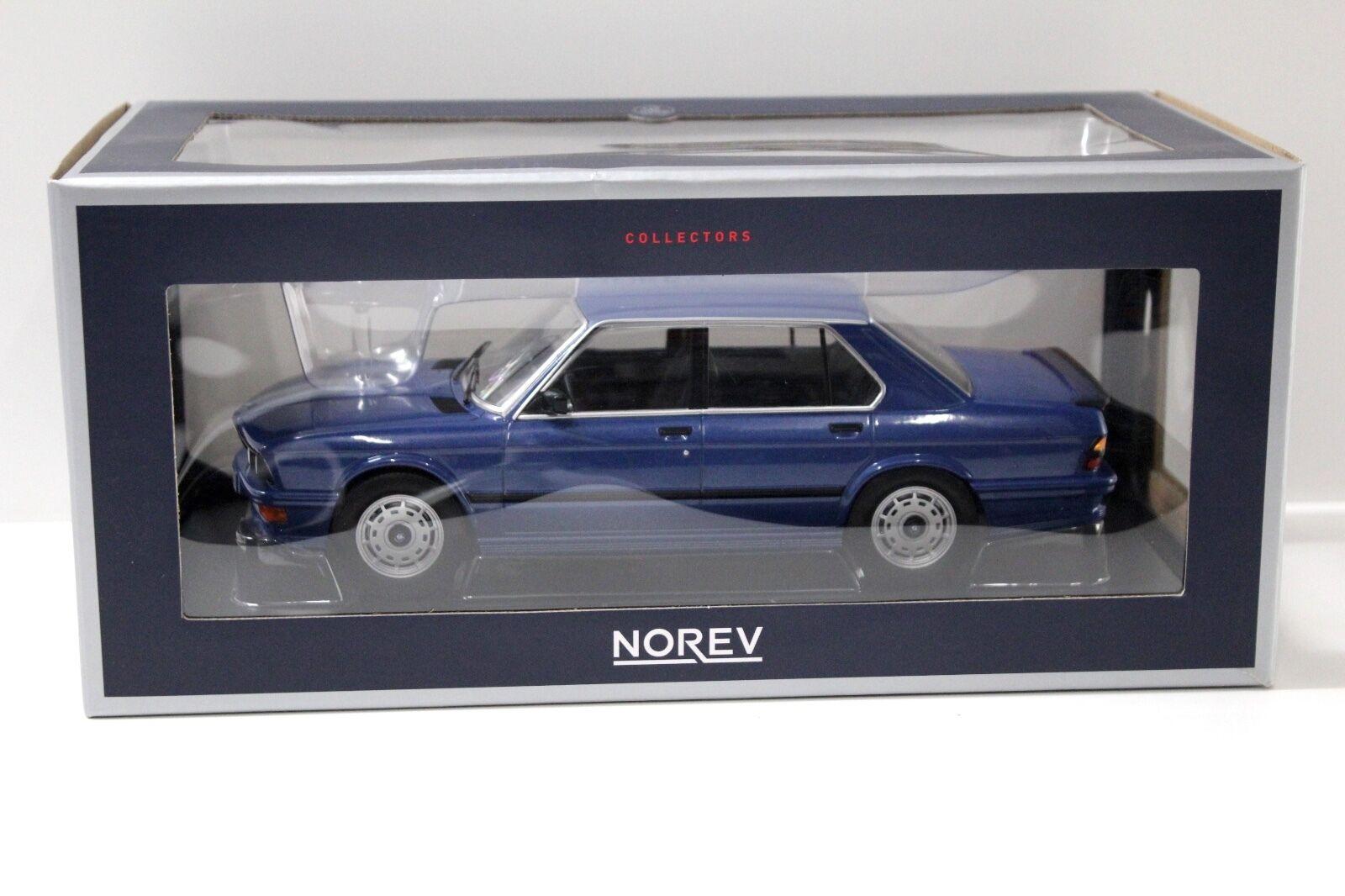 1:18 Norev BMW M535i E28 Sedan blue 1987