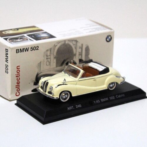 1:43 Detail Cars BMW 502 Cabrio beige DEALER VERSION