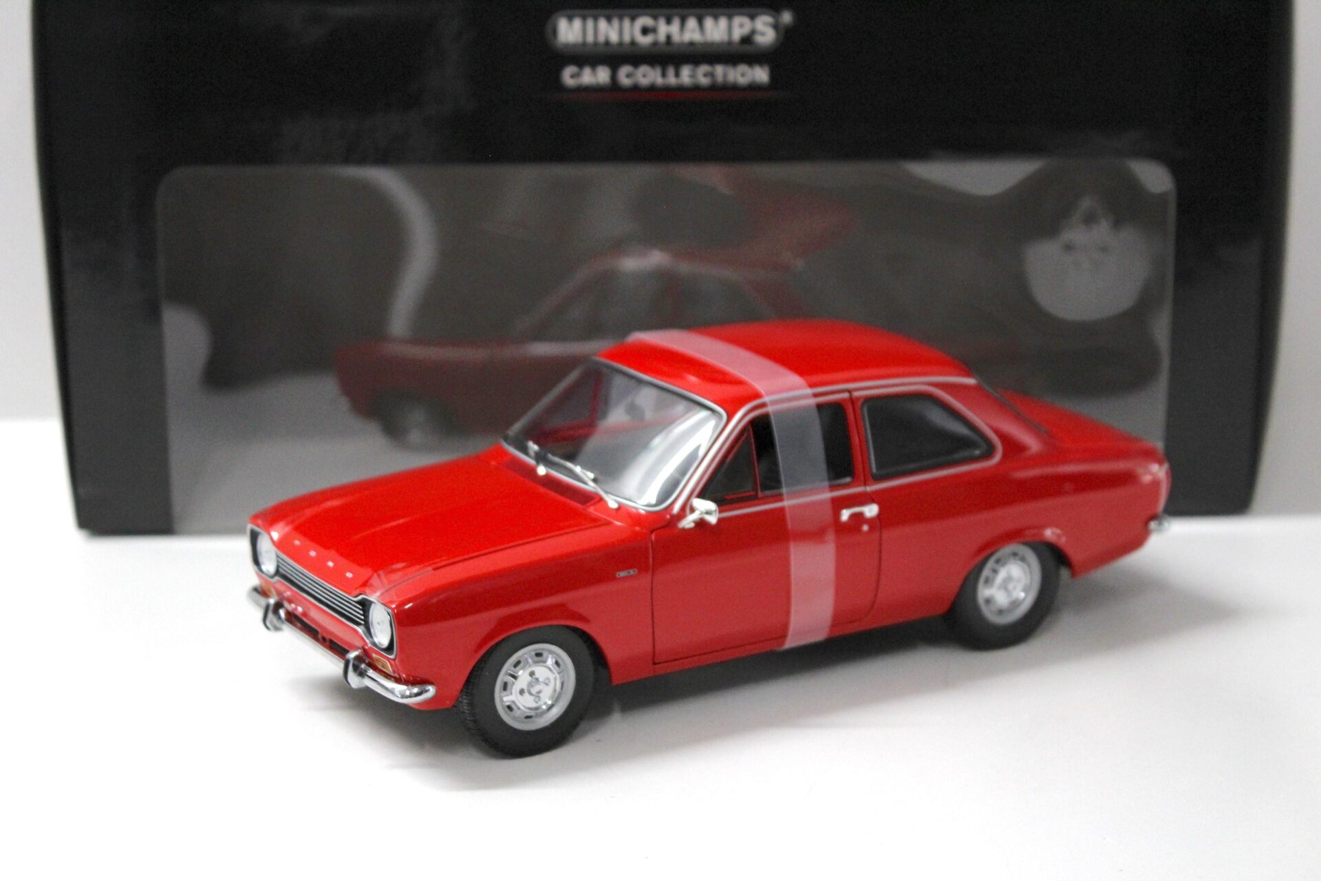 1:18 Minichamps Ford Escort I LHD red 1968