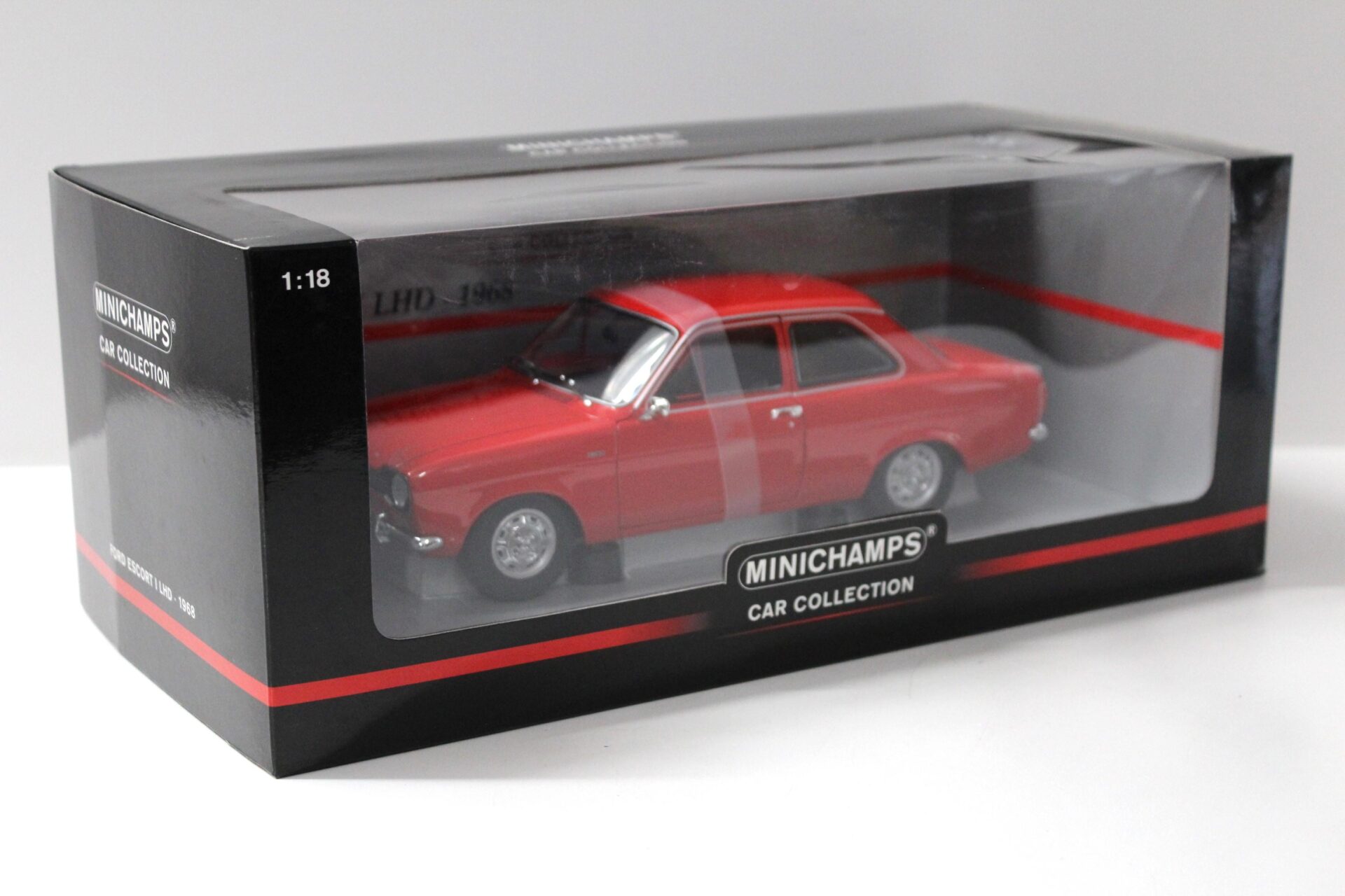 1:18 Minichamps Ford Escort I LHD red 1968