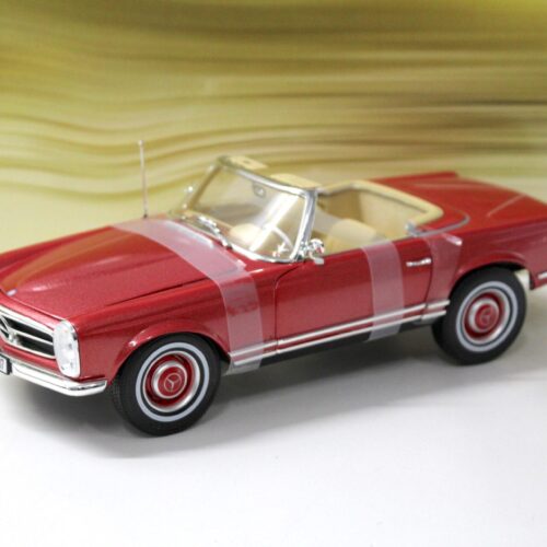 1:18 Norev Mercedes 280SL Cabrio Pagode pearl red metallic