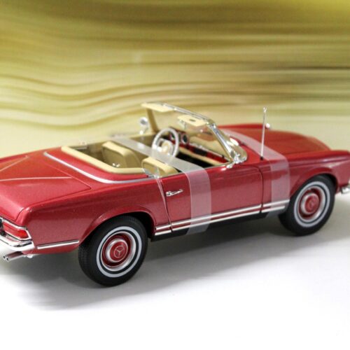 1:18 Norev Mercedes 280SL Cabrio Pagode pearl red metallic