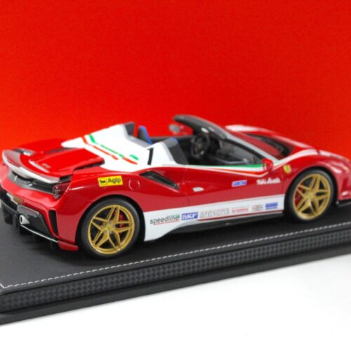1:18 BBR Ferrari 488 Pista Spider No. 1 Niki Lauda Edition red 2018