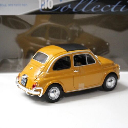 1:18 Welly 1957 Fiat Nuova 500 ocker yellow