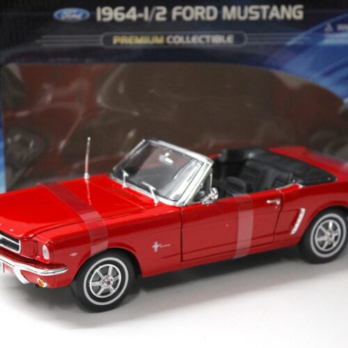 1:18 Welly Ford Mustang Convertible red 1964-1/2 red