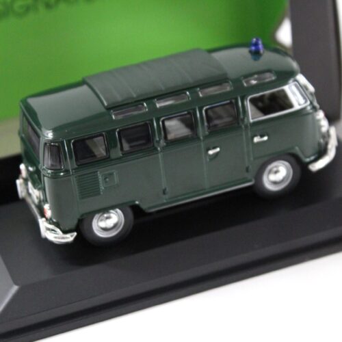 1:43 Road Signature 1962 VW Bus T1 Microbus POLIZEI green