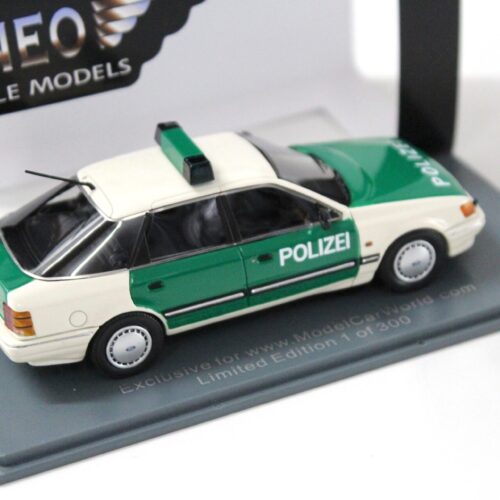 1:43 NEO Ford Scorpio MK1 POLIZEI white/ green