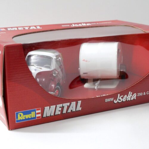 1:18 Revell BMW Isetta 250 & Camper dark red/ white