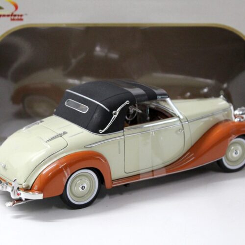 1:18 Signature Models 1950 Mercedes 170S Cabriolet beige/orange