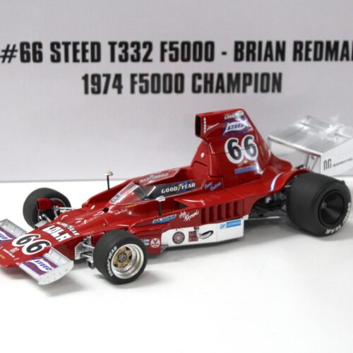 1:18 ACME 1974 Steed T332 F5000 Brian Redman F5000 Champion #66