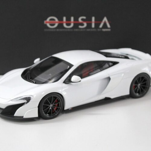 1:18 Kyosho 2015 Mclaren 675LT Coupe silica white *Diecast Ousia Series*