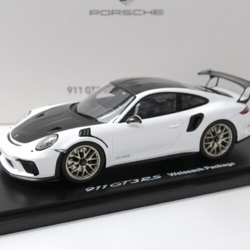 1:18 Spark Porsche 911 (991) GT3 RS Weissach Package white DEALER