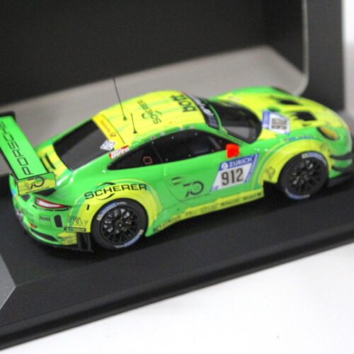 1:43 Minichamps Porsche 911 GT3 R Manthey Racing #912 Winner 24h Nürburgring 2018 DEALER VERSION