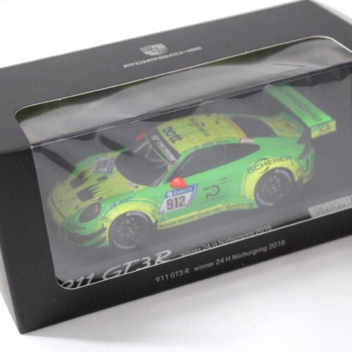 1:43 Minichamps Porsche 911 GT3 R Manthey Racing #912 Winner 24h Nürburgring 2018 DEALER VERSION