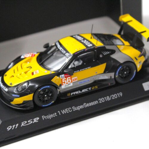 1:43 Spark Porsche 911 RSR #56 Project 1 WEC SuperSeason 18/19 DEALER VERSION