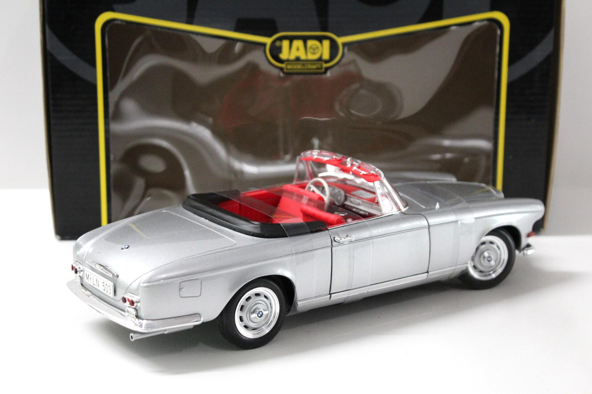1:18 Jadi BMW 503 Cabriolet 1956 with Softtop silver