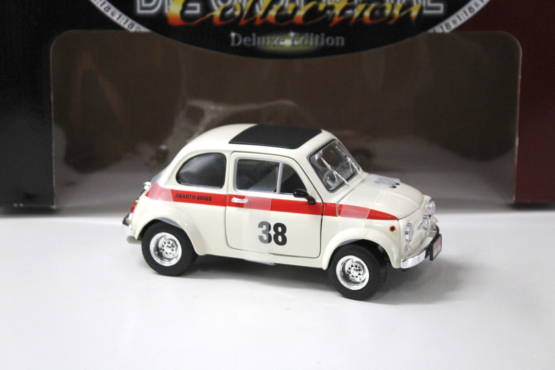 1:18 Road Signature Fiat 1963 Abarth 695SS white