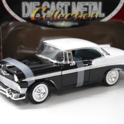 1:18 Road Signature 1956 Chevrolet Bel Air black/ white