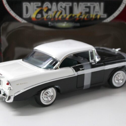 1:18 Road Signature 1956 Chevrolet Bel Air black/ white