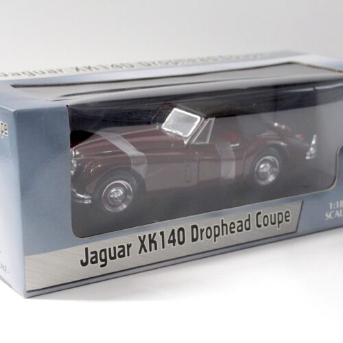 1:18 SunStar Jaguar XK140 Drophead Coupe Maroon