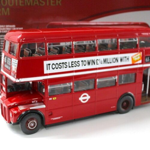 1:24 SunStar 1983 Routemaster RM London Bus GLC Years red