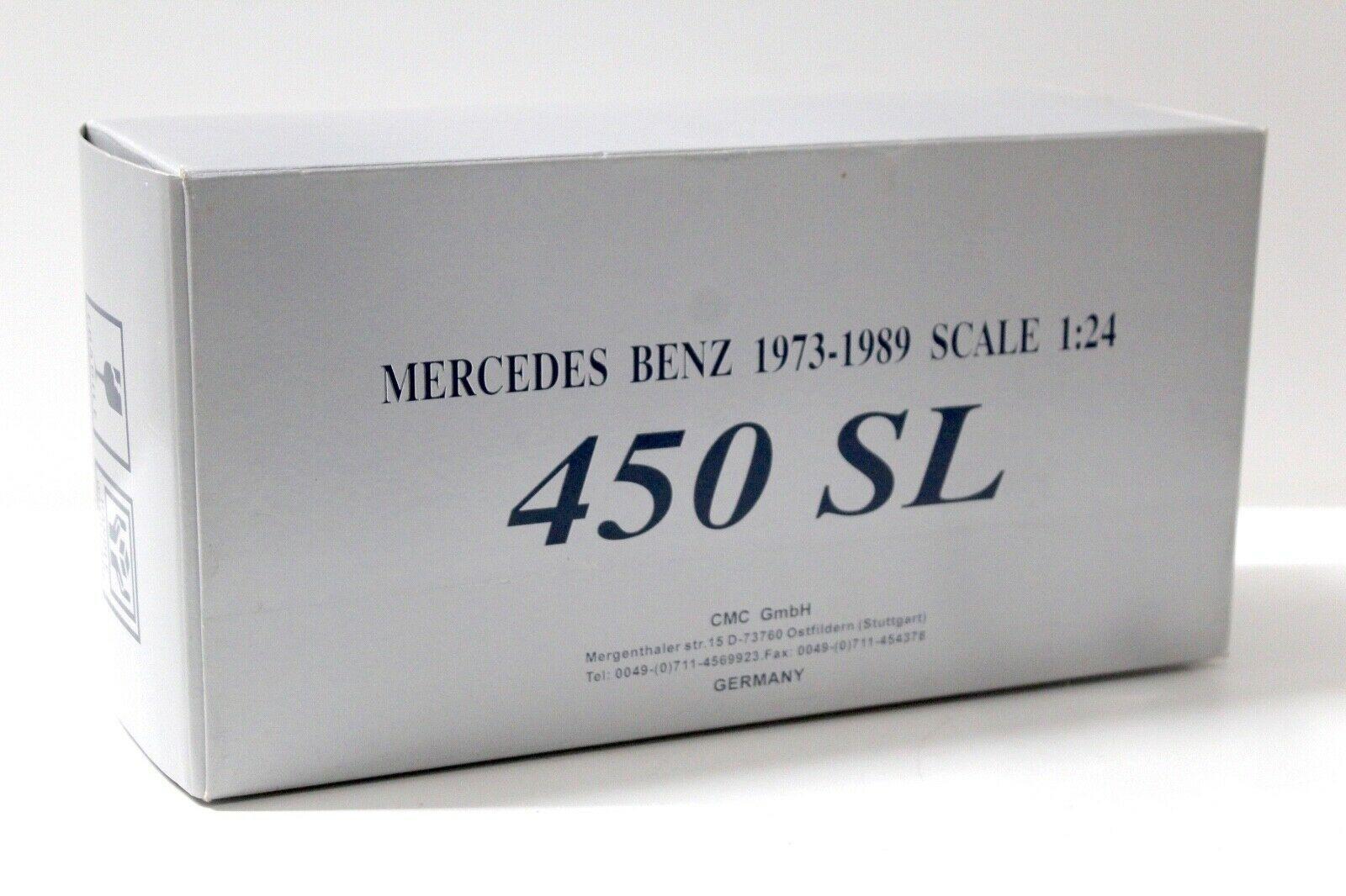1:24 CMC Mercedes 450SL Convertible red 1973-1989