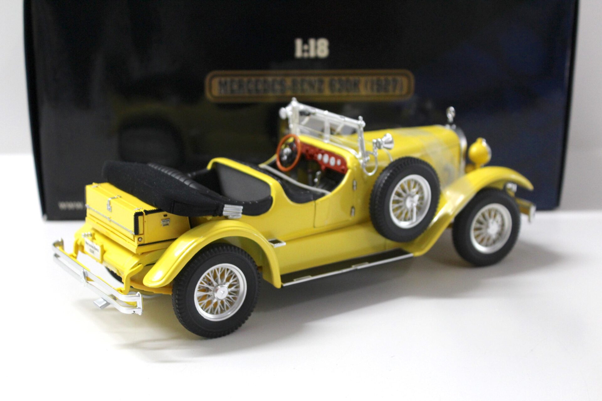 1:18 Ricko Mercedes 630K Cabrio 1927 yellow