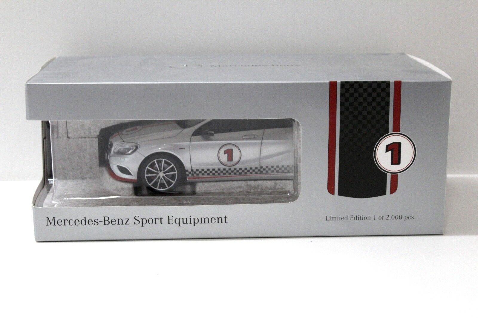 1:18 Norev Mercedes A-Klasse Sport Equipment #1 DEALER VERSION