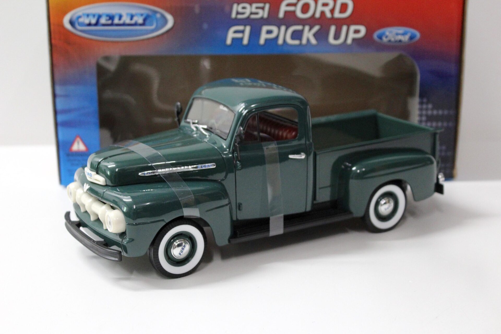1:18 Welly 1951 Ford F-1 PICK UP dark green