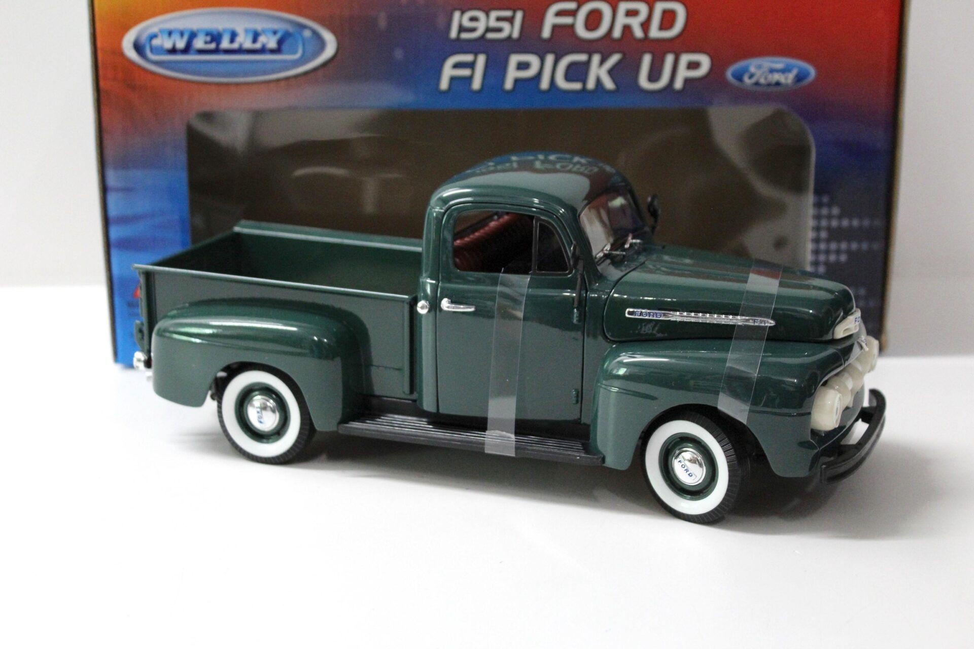 1:18 Welly 1951 Ford F-1 PICK UP dark green
