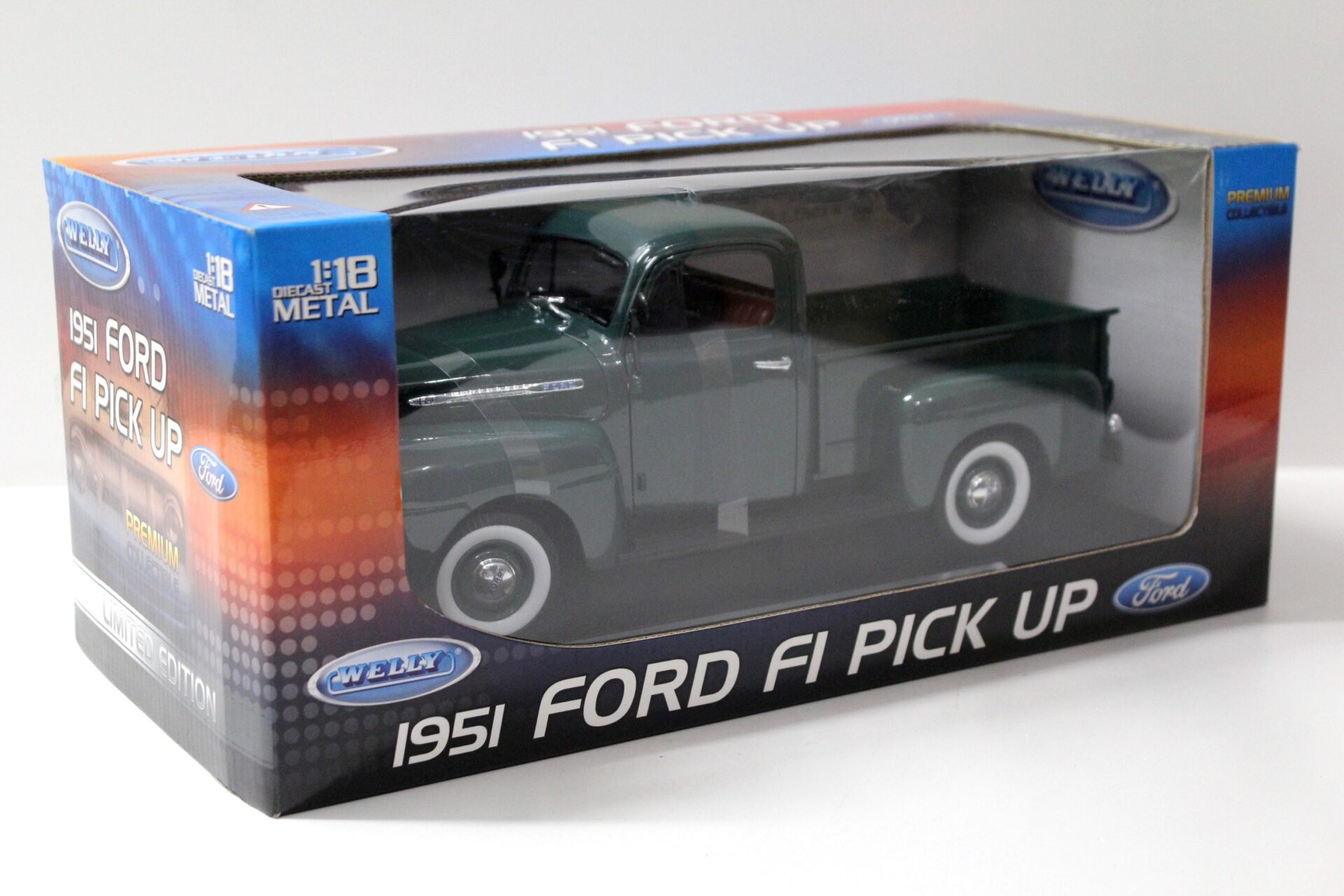 1:18 Welly 1951 Ford F-1 PICK UP dark green