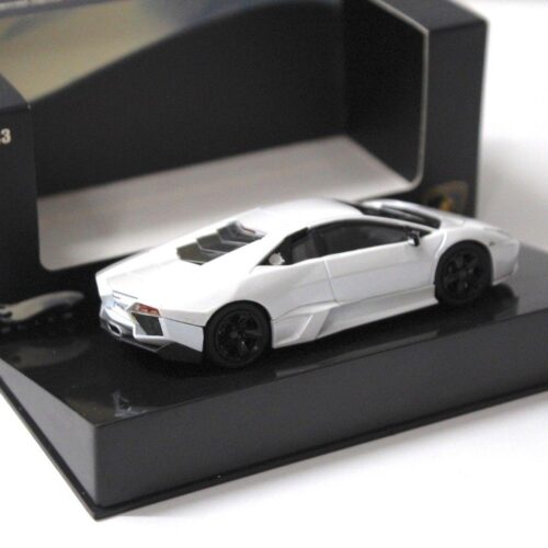 1:43 Hot Wheels Elite Lamborghini Reventon white - Image 2