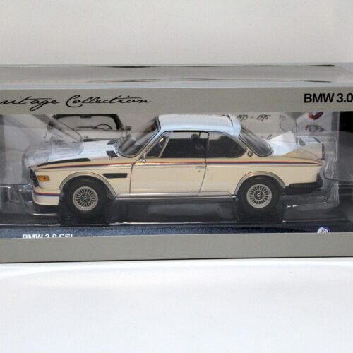 1:18 Minichamps BMW 3.0 CSL white Heritage Collection DEALER VERSION