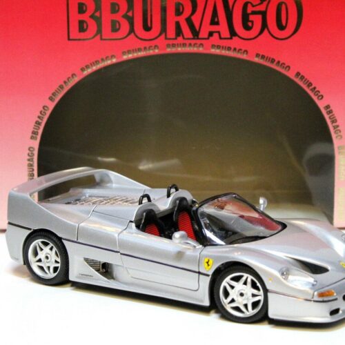 1:18 Bburago Ferrari F50 silver *FERRARI BOX*