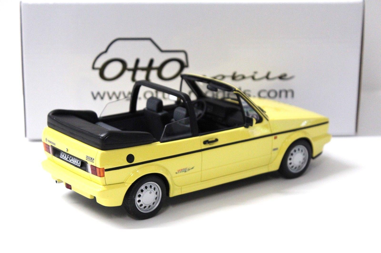 1:18 OTTO mobile OT693 VW Golf 1 Cabrio Young Line yellow
