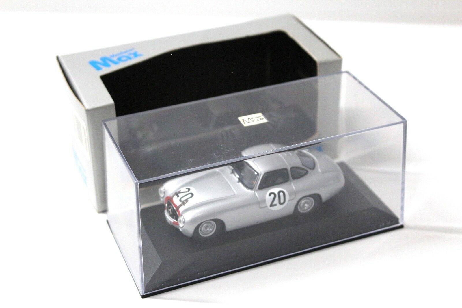 1:43 Max Models Mercedes 300 SL #20 Le Mans silver