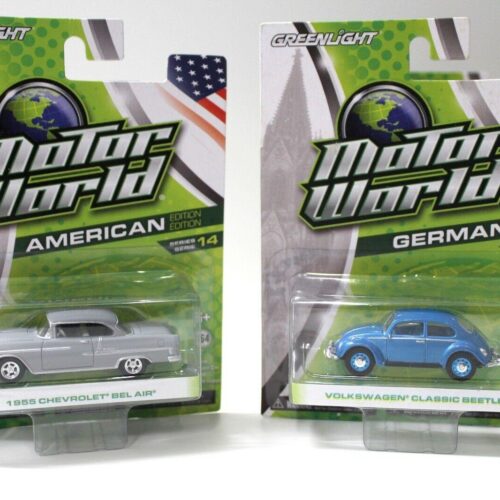1:64 Greenlight Motor World *Series 14* VW, Ford - 6 pcs SET