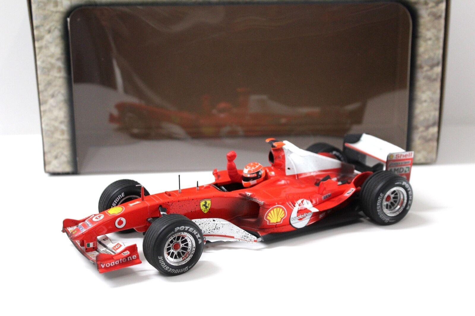 ID 44065 orig.jpg 1:18 Hot Wheels Ferrari F2004 SAKHIR/BAHRAIN M.Schumacher *After Race* #1