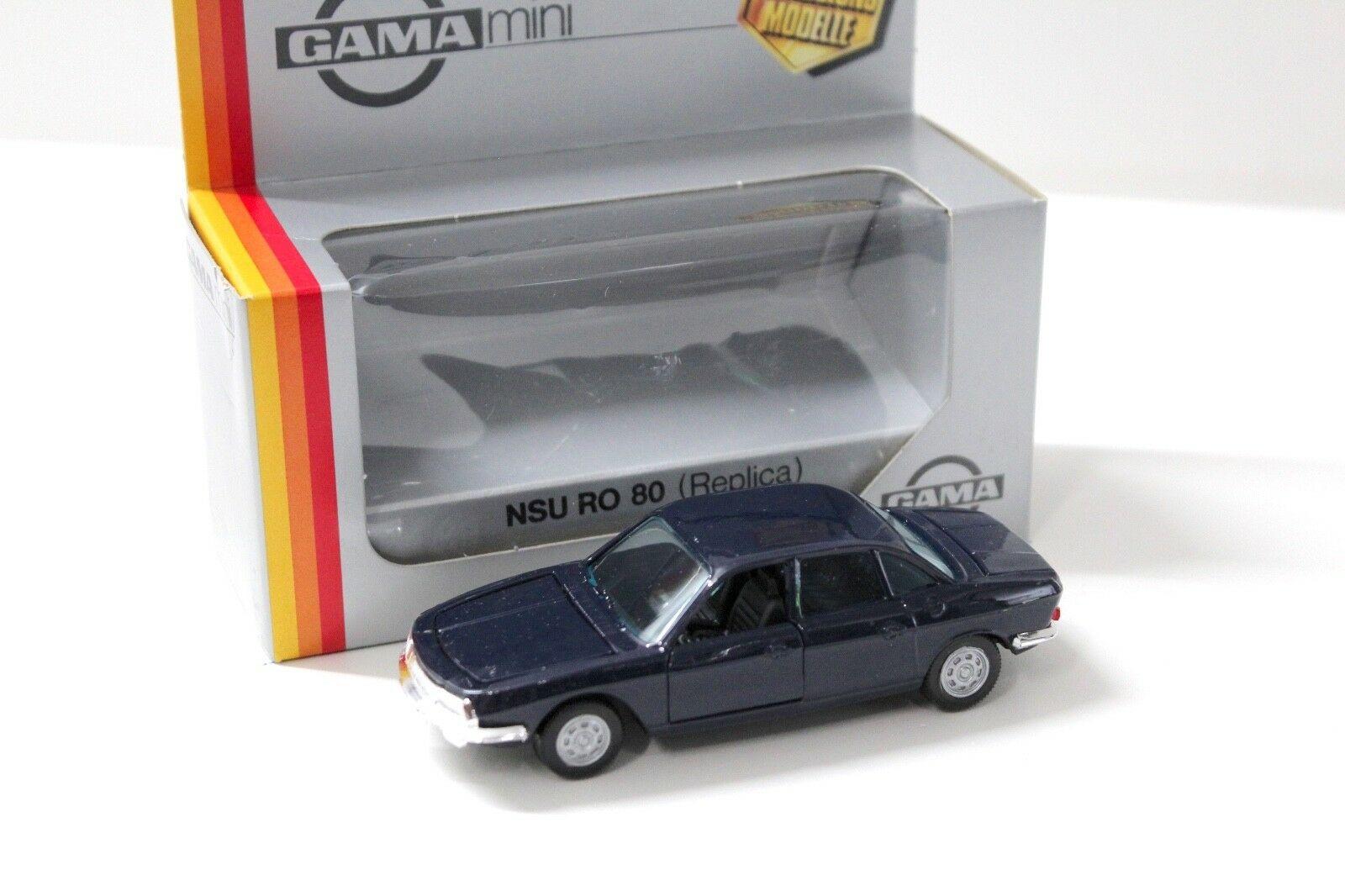 1:43 Gama NSU RO 80 (Replica) dark blue