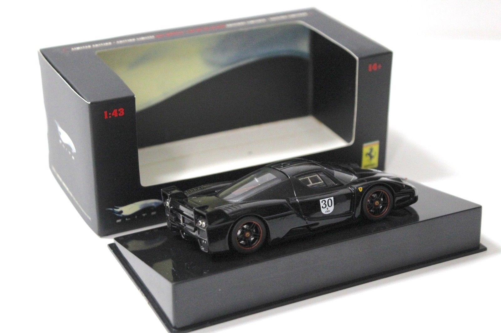 1:43 Hot Wheels Elite Ferrari FXX #30 Schumacher Edition black