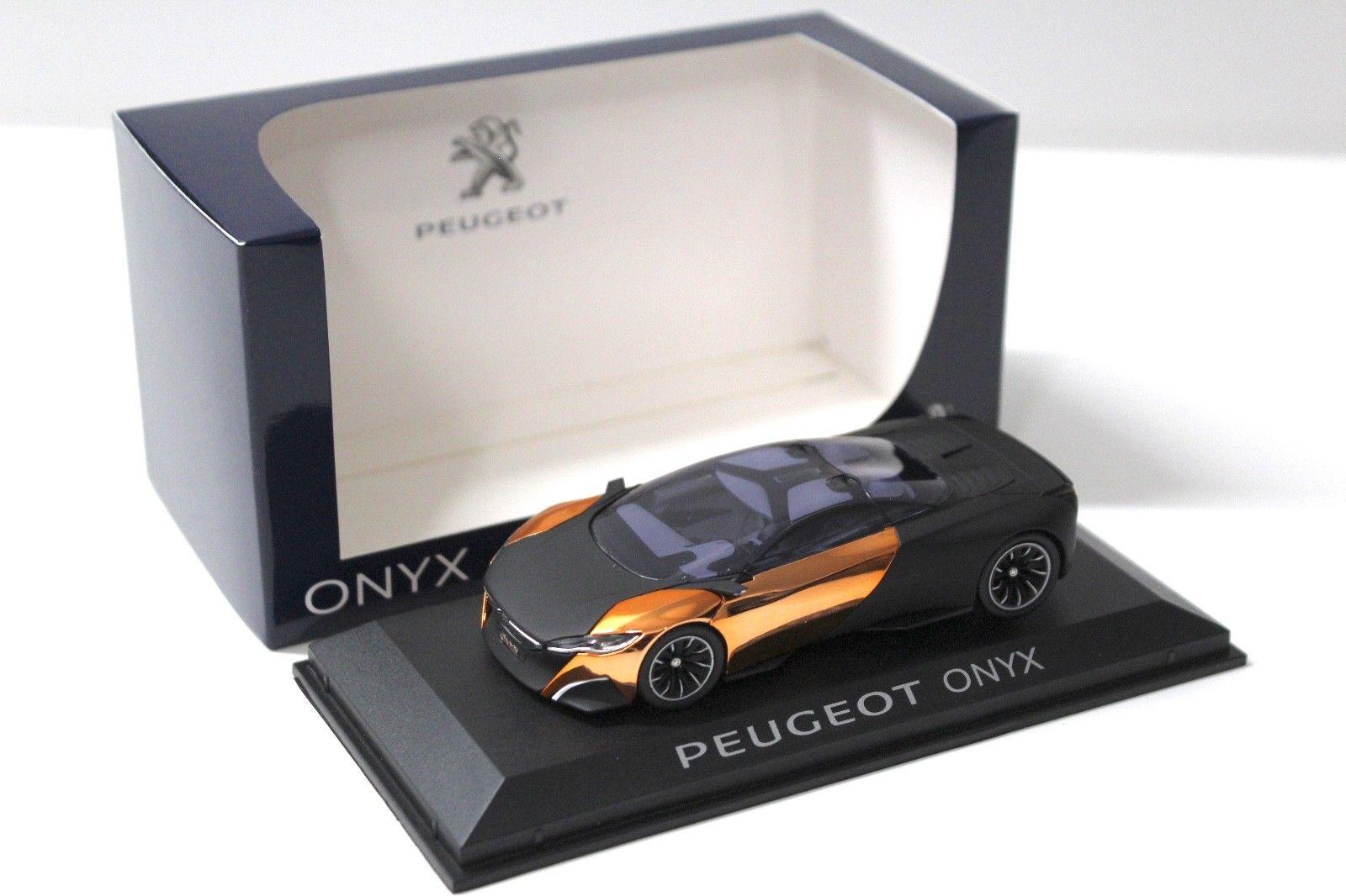 1:43 Norev Peugeot ONYX matt black DEALER VERSION