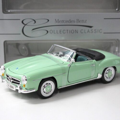 1:18 Maisto Mercedes 190SL Cabriolet 1955 green DEALER